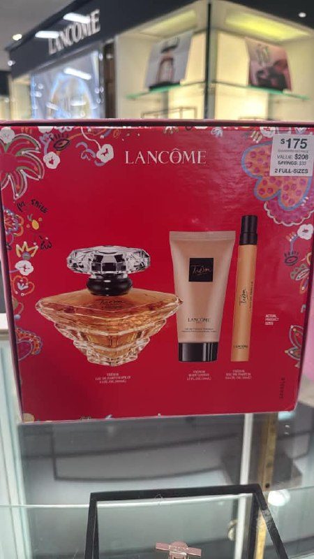 Macy's - Lancôme kit de presente Trésor Eau de Parfum