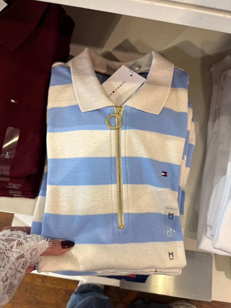 Tommy Fem - Camisa Polo Manga Curta