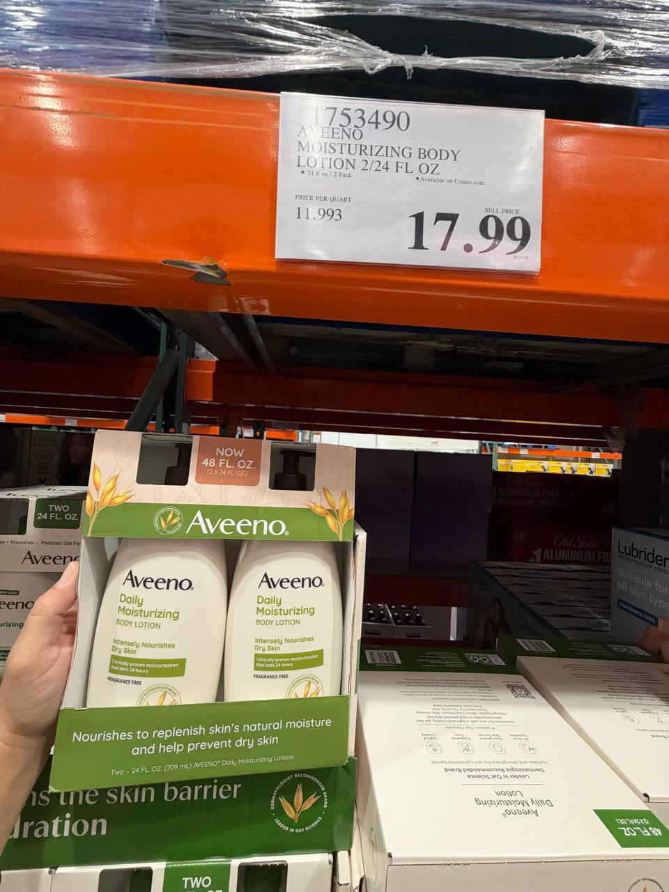 Costco - Aveeno Moisturizing Body Lotion