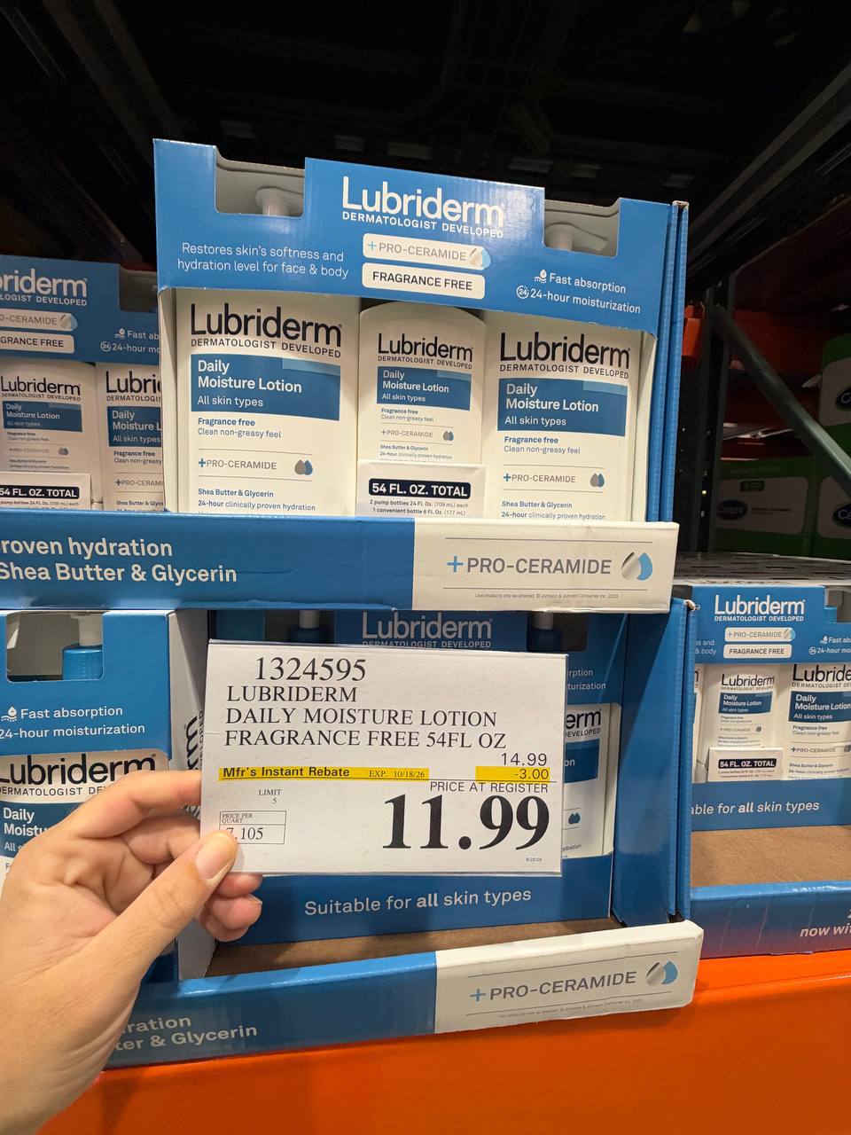 Costco - Lubriderm Daily Moisture Lotion