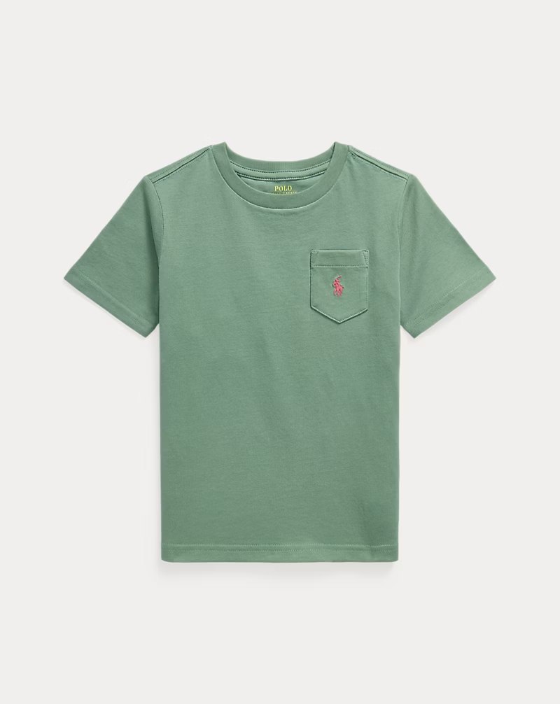 PRL Boy - Cotton Jersey Pocket Tee