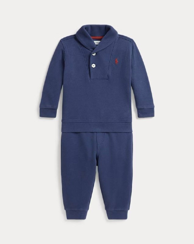 PRL Boy- Double-Knit Sweatshirt & Pant