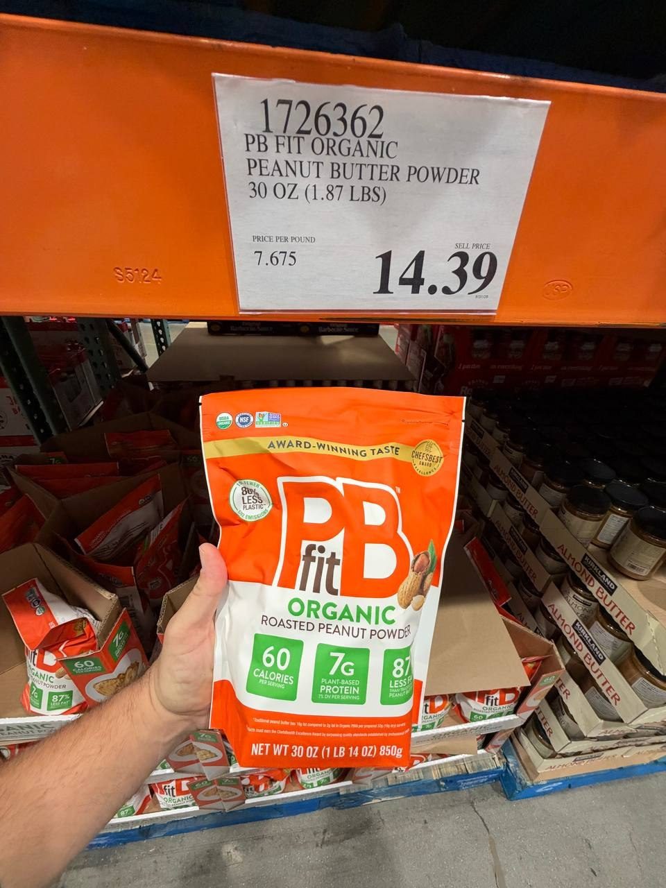 Costco - PB Fit Organic Roasted Peanut Powder