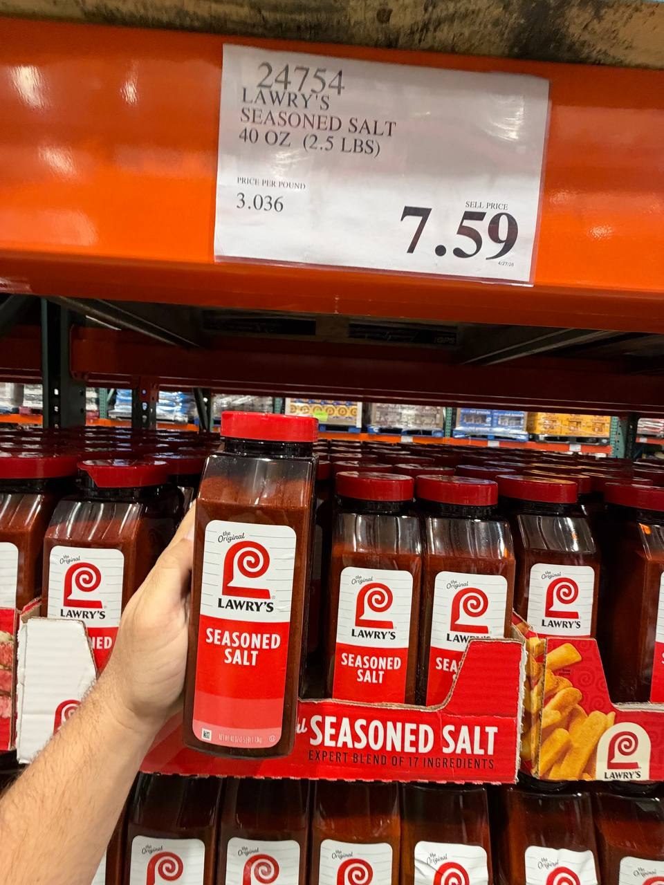 Costco - Lawry's Seasoned Salt