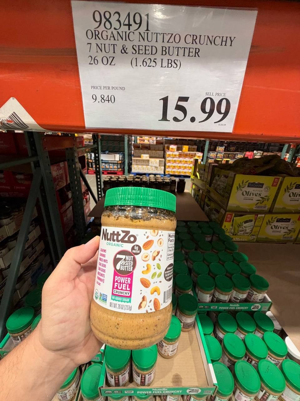 Costco - Nuttzo Organic Crunchy