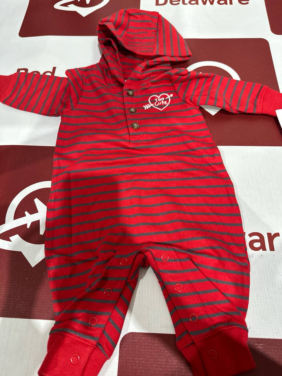 Carter’s macacão vermelho (D3)