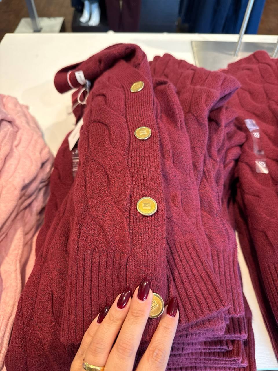 Tommy Fem - Cardigan Manga Longa