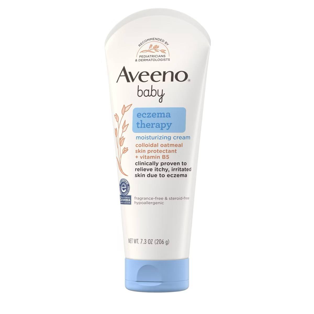 Target- Aveeno Baby Eczema Therapy Moisturizing Cream for Dry, Itchy Skin -7.3oz: Hypoallergenic, Paraben-Free, Dye-Free, Phthalate-Free