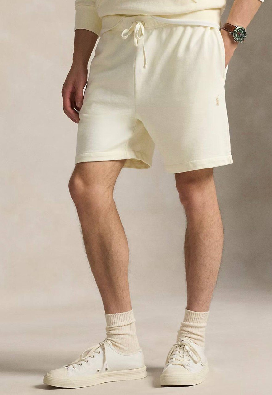 PRL Masc- 6.5-Inch Loopback Fleece Short