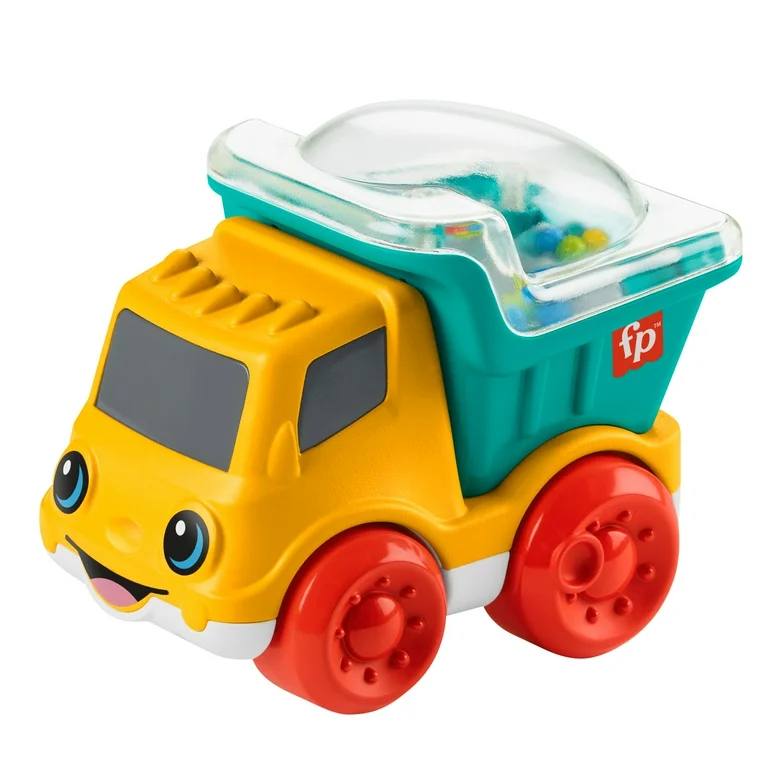 Walmart-  Fisher-Price Poppity Pop Dump Truck Push-Along Toy Ball Popper Vehicle for Infants
