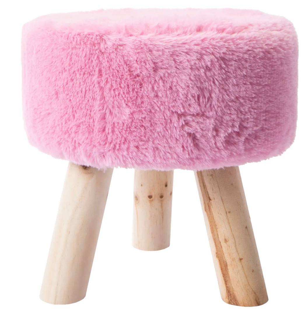Five Below - Plush Foot Stool