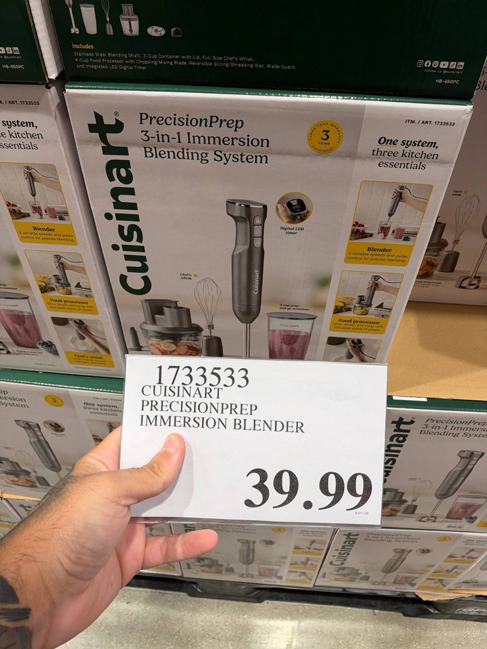 Costco - Cuisinart Precision Prep Immersion Blender