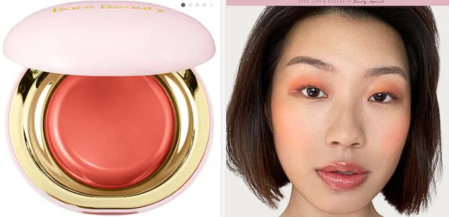 Sephora - Rare Beauty by Selena Gomez Stay Vulnerable Melting Cream Blush: Color Nearly Apricot