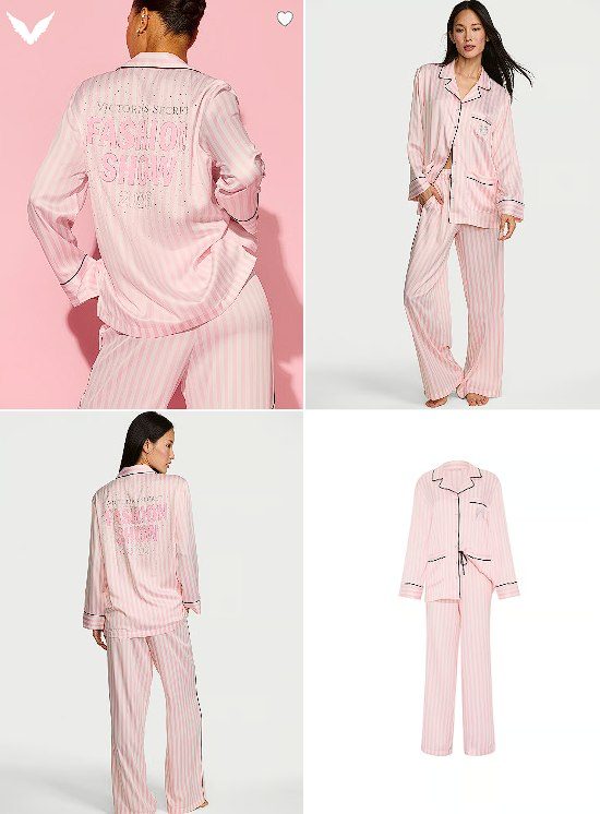 VS - VSFS '26 Signature Satin Long Pajama Set