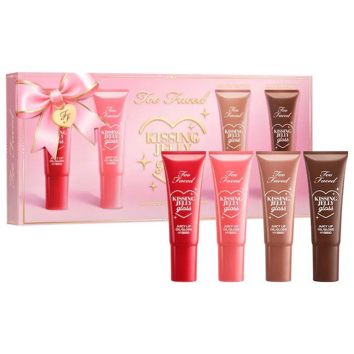 Sephora - Too Faced Kissing Jelly Lip Oil Gloss Gift Set