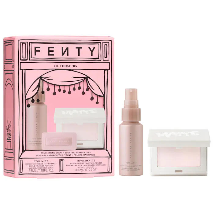 Sephora - Lil Finish'rs Mini Setting Spray + Blotting Powder Duo Makeup Gift Set