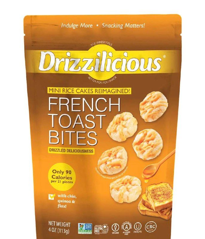 Five Bellow - Drizzilicious® French Toast Bites Mini Rice Cakes 4oz