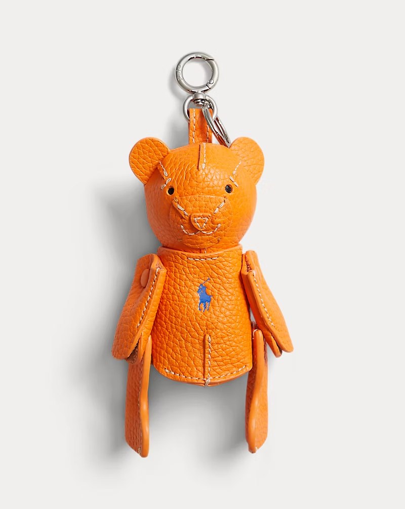 PRL Fem - Polo Bear Leather Bag Charm