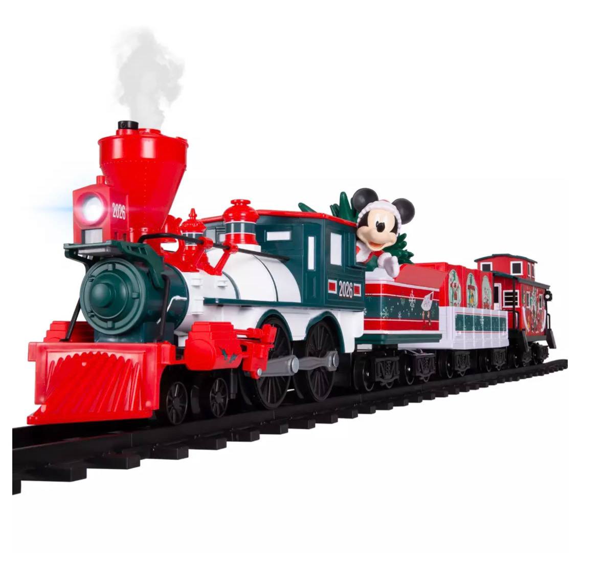 Disney - Mickey Mouse and Friends 2026 Christmas Train Set by Lionel