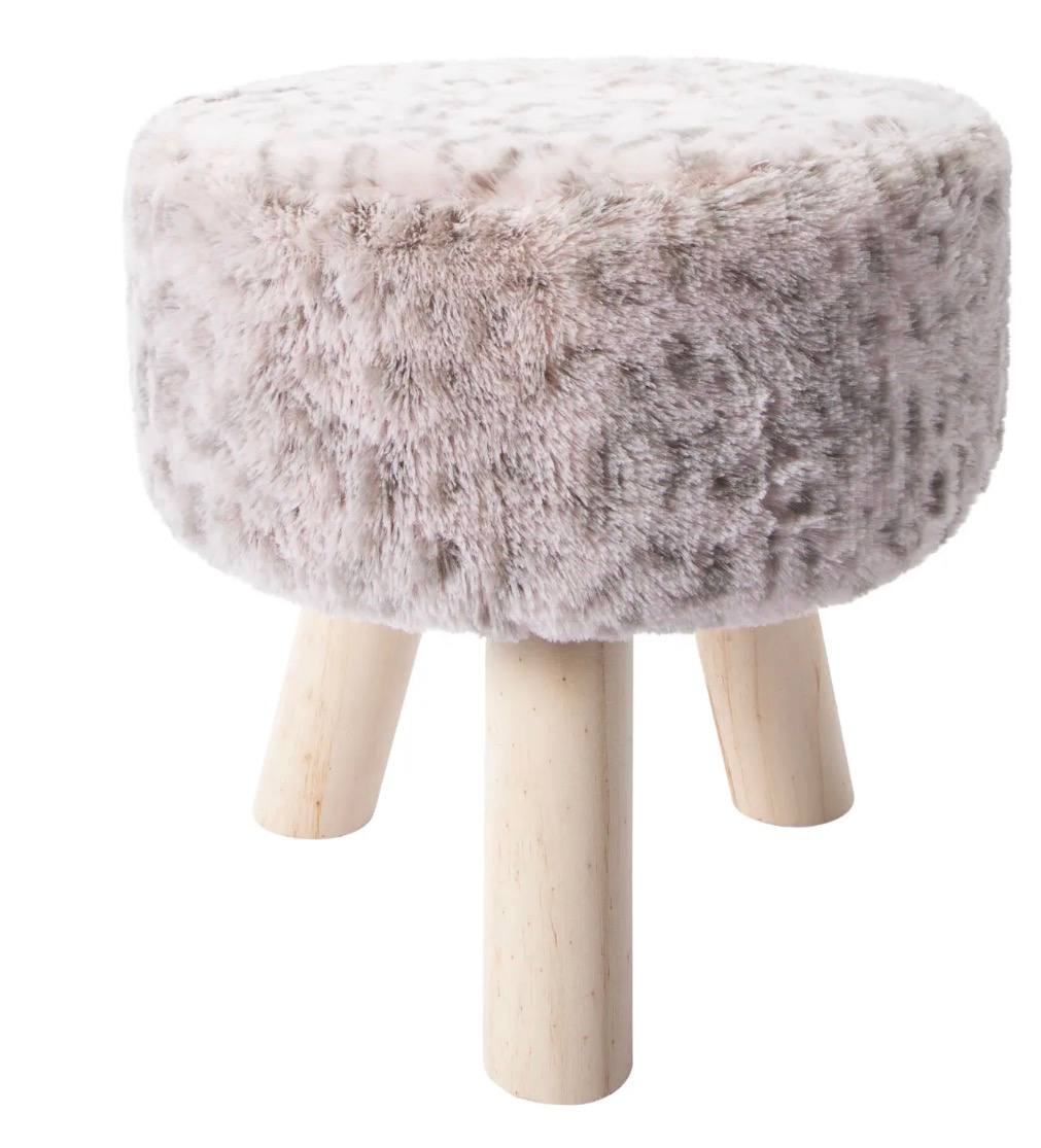 Five Below - Plush Foot Stool