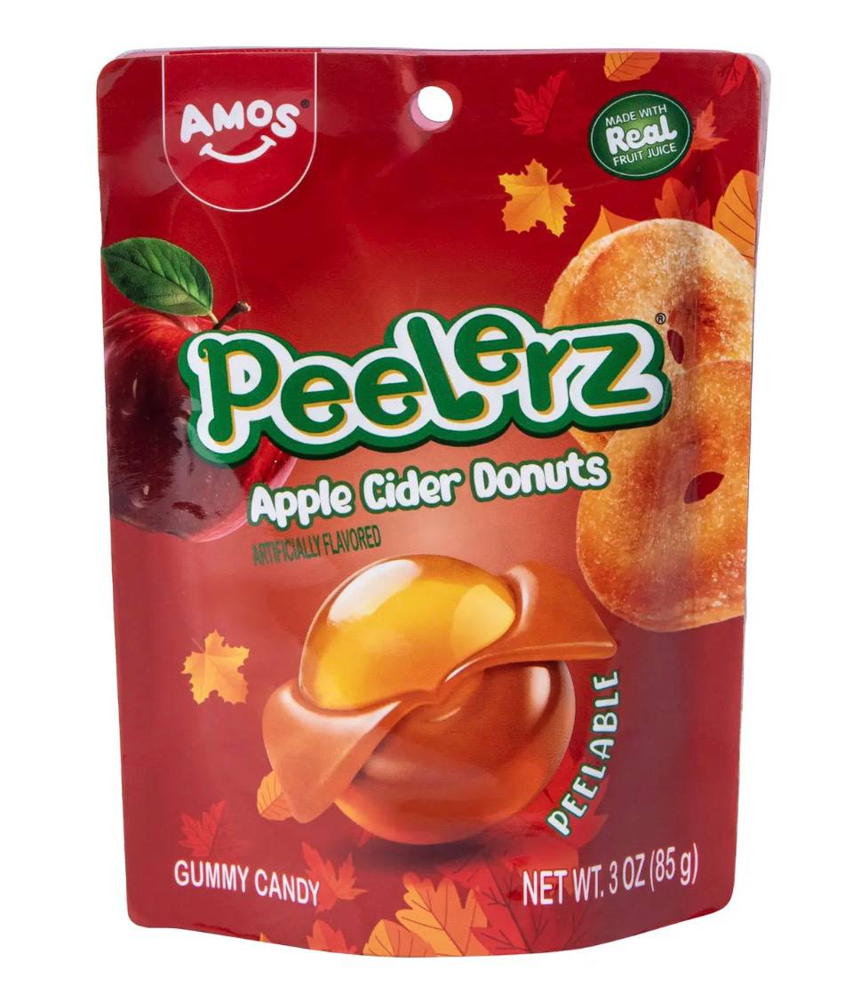Five Bellow - Amos® Peelerz® Apple Cider Donuts Gummy Candy 3oz
