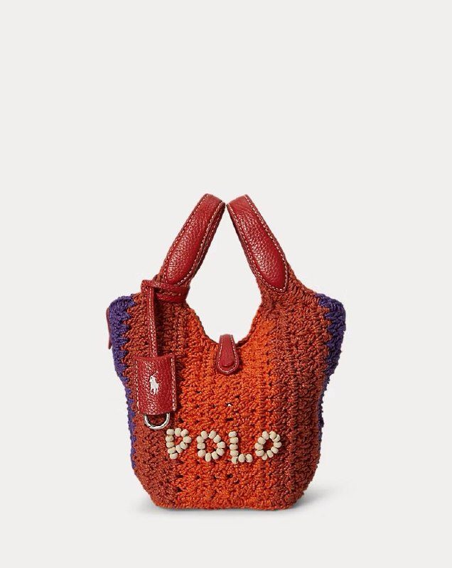 PRL Fem- Polo Play Suede Small Tote & Crossbody