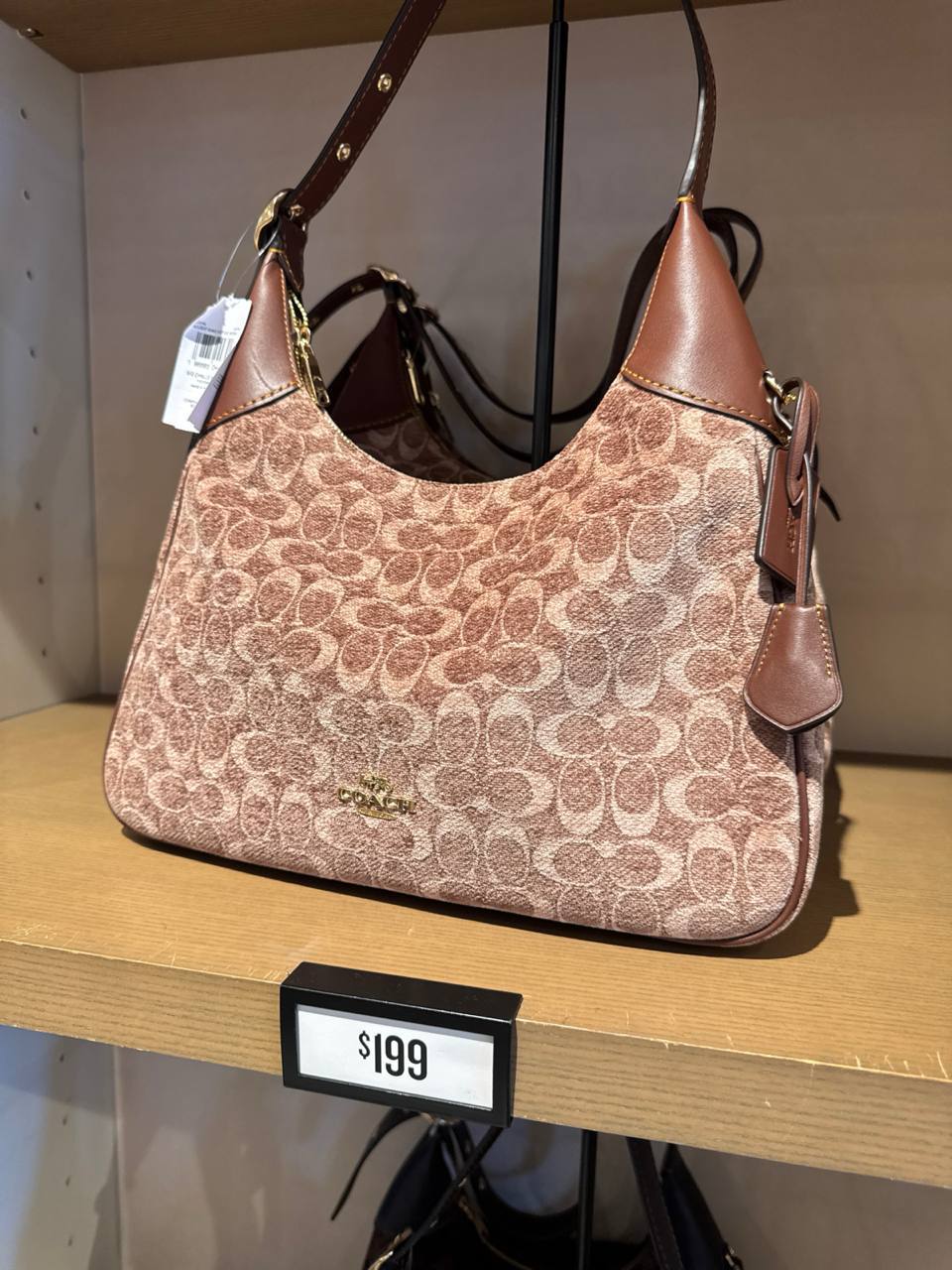 Coach - Bolsa Coach Ella Shoulder Bag In Signature Chenille