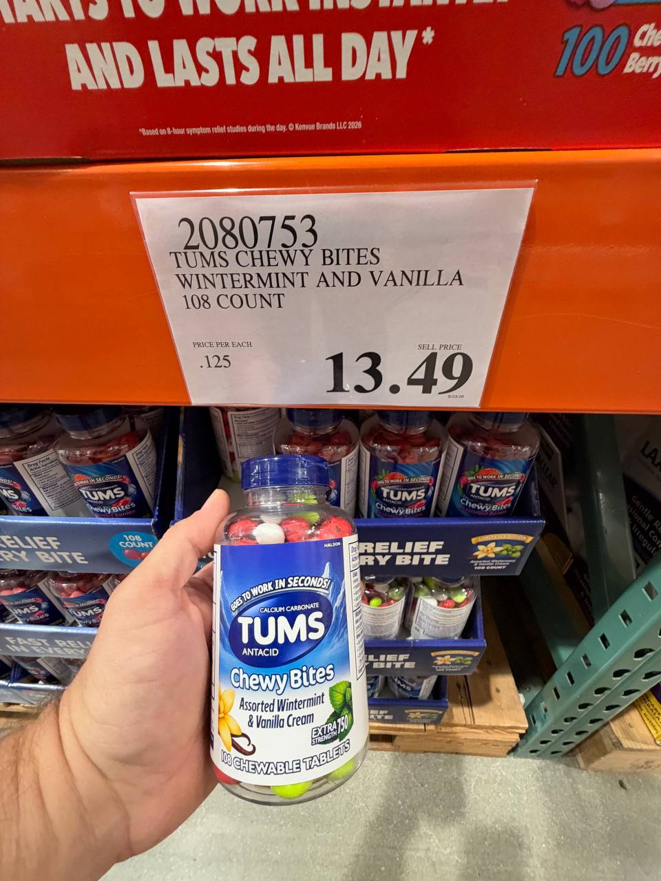 Costco - Tums Antacid