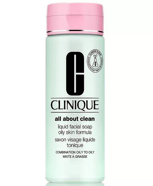 Macy's - Clinique All About Clean™ Liquid Facial Soap Cleanser Oily, 6.7 oz