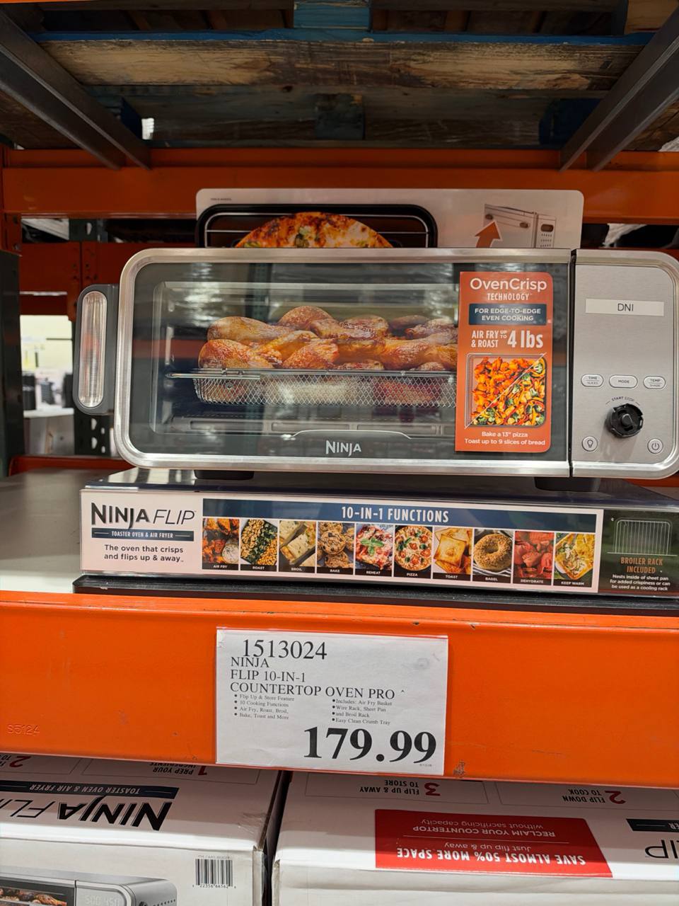 Costco - Ninja Flip 10-in-1 Countertop Oven Pro