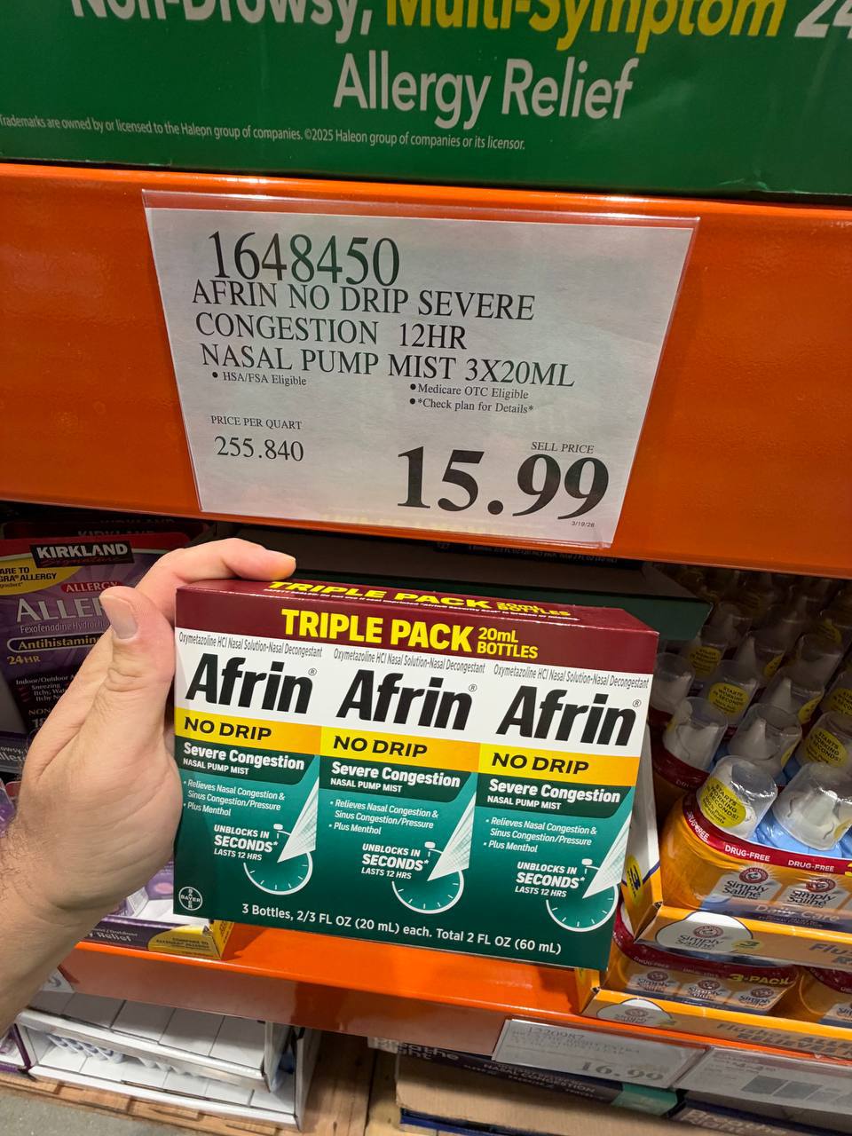 Costco - Afrin No Drip
