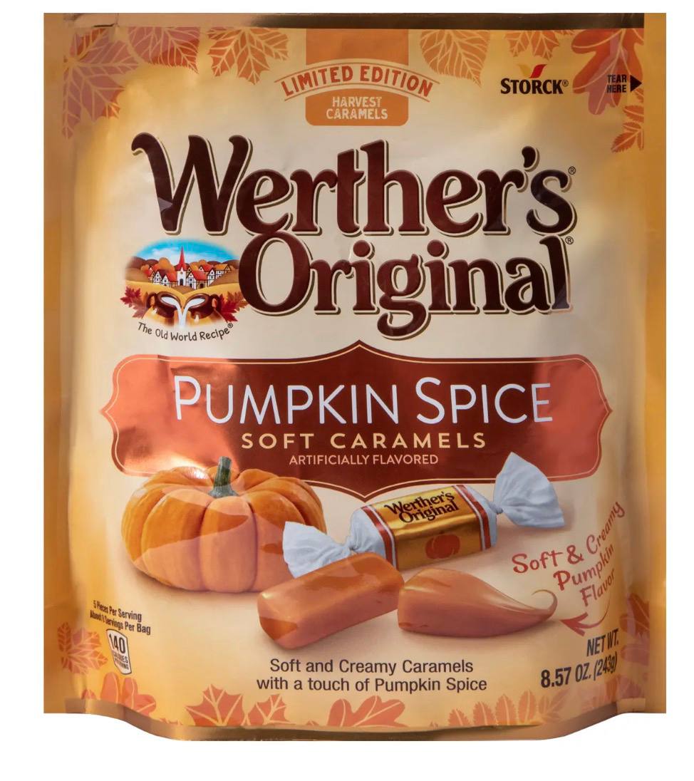 Five Bellow - Werther's Original® Limited Edition Pumpkin Spice Soft Caramels 8.5oz