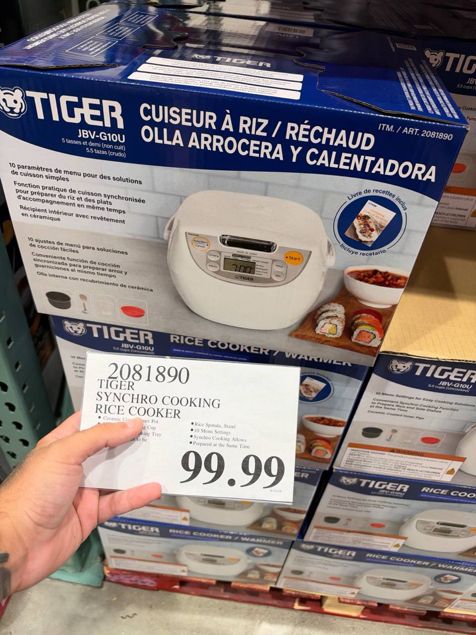 Costco - Tiger Panela Elétrica
