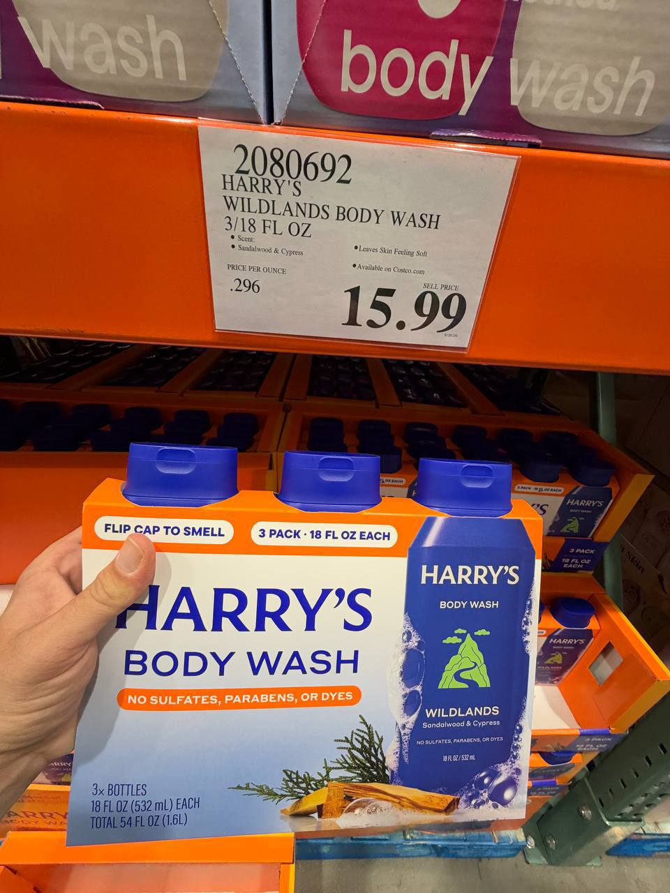 Costco - Harry’s Wildlands Body Wash