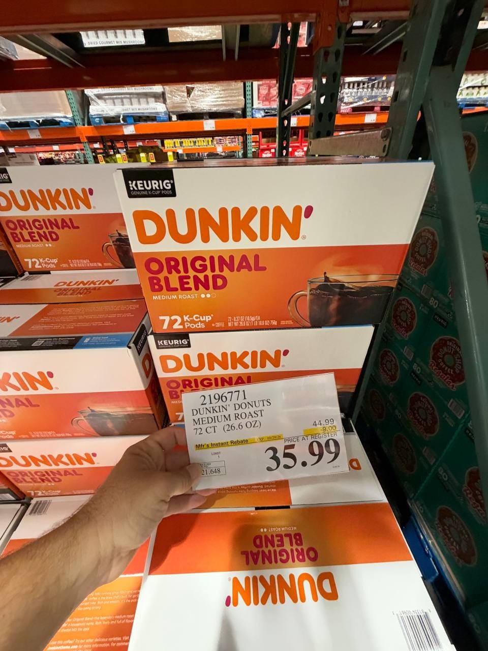 Costco - Dunkin Original Blend Medium Roast