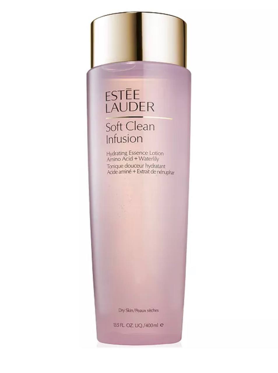 Estée Lauder- Estée Lauder Soft Clean Infusion Hydrating Skin Essence Face Lotion Toner with Amino Acid + Waterlily, 13.5 fl oz.
