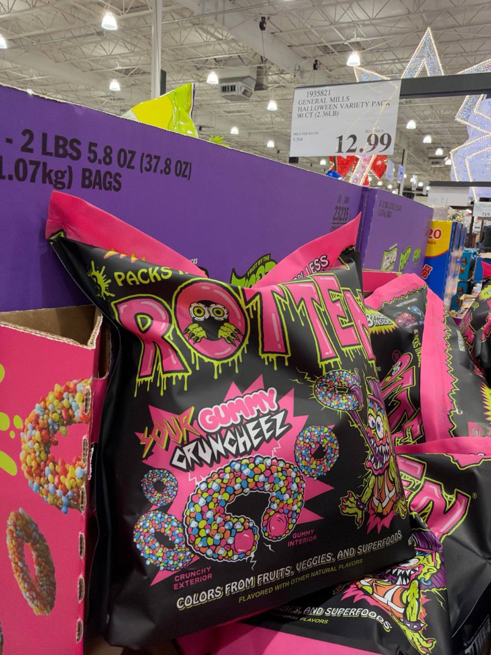 Costco- Sour Gummy Cruncheez