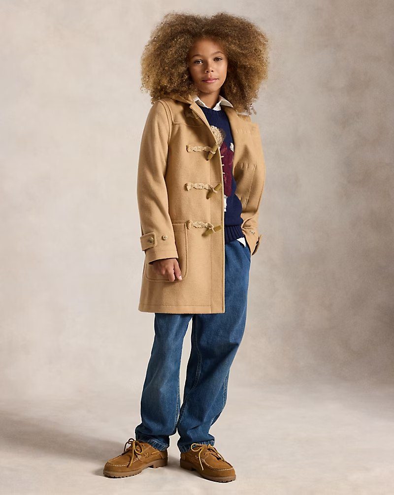 PRL Boy - Knit Hooded Toggle Coat