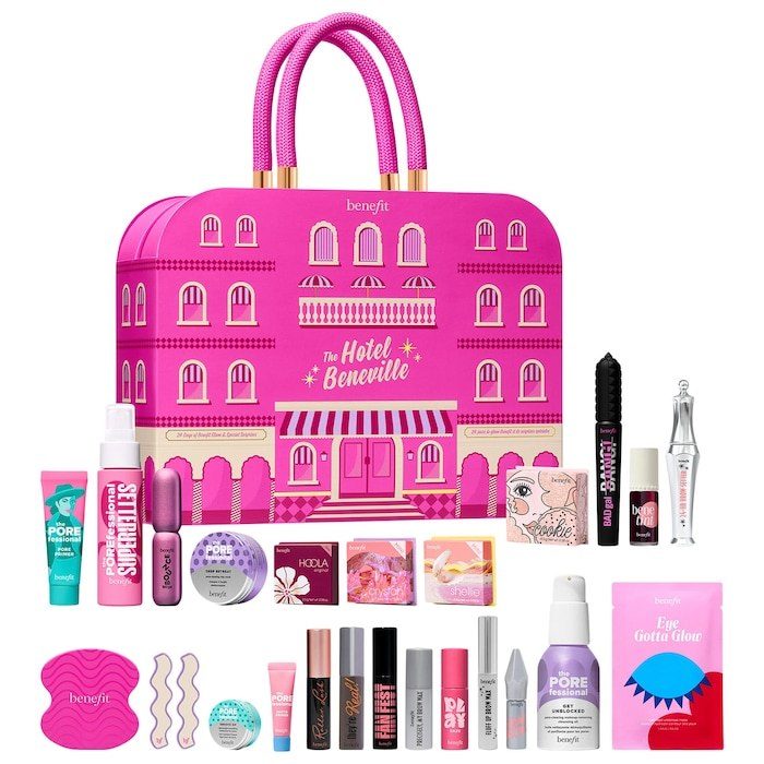 Sephora - Benefit Cosmetics The Hotel Beneville 24-day Makeup Advent Calendar