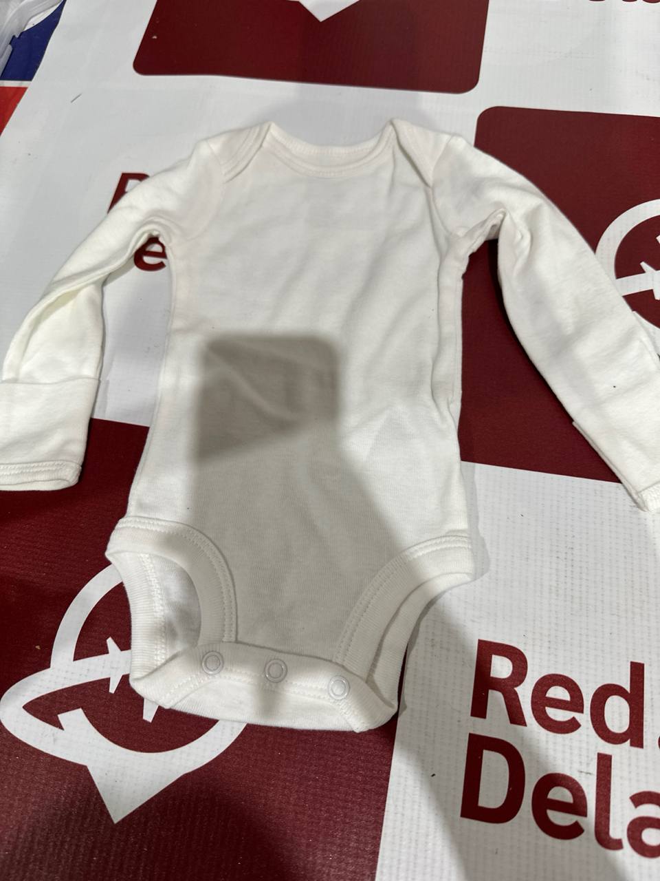 Carter’s Body manga longa branco (D6)