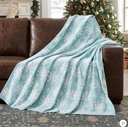 Costco - Holiday Knit Throw