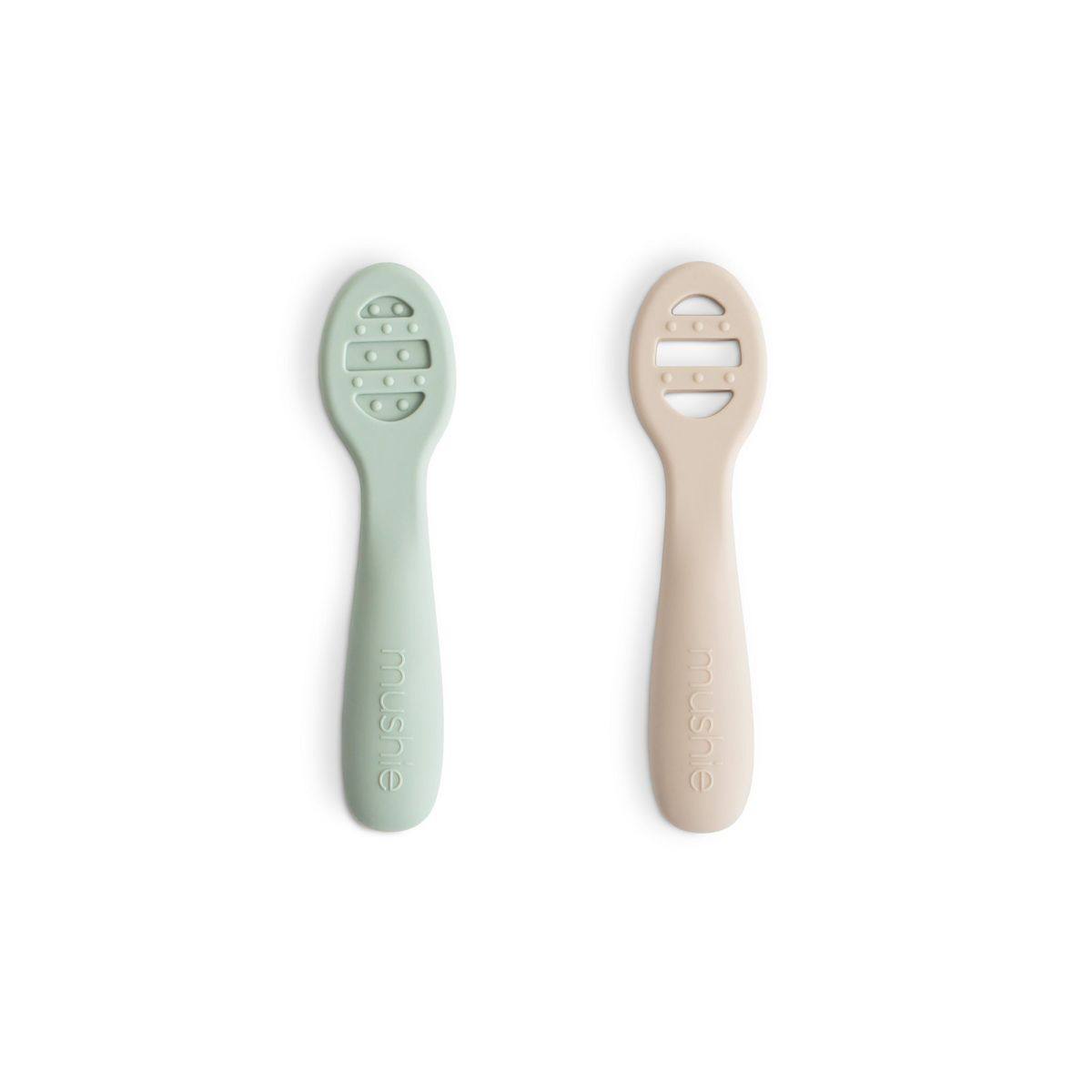 Target- First Feeding Baby Spoons Cambridge Blue/Shifting Sand One Size