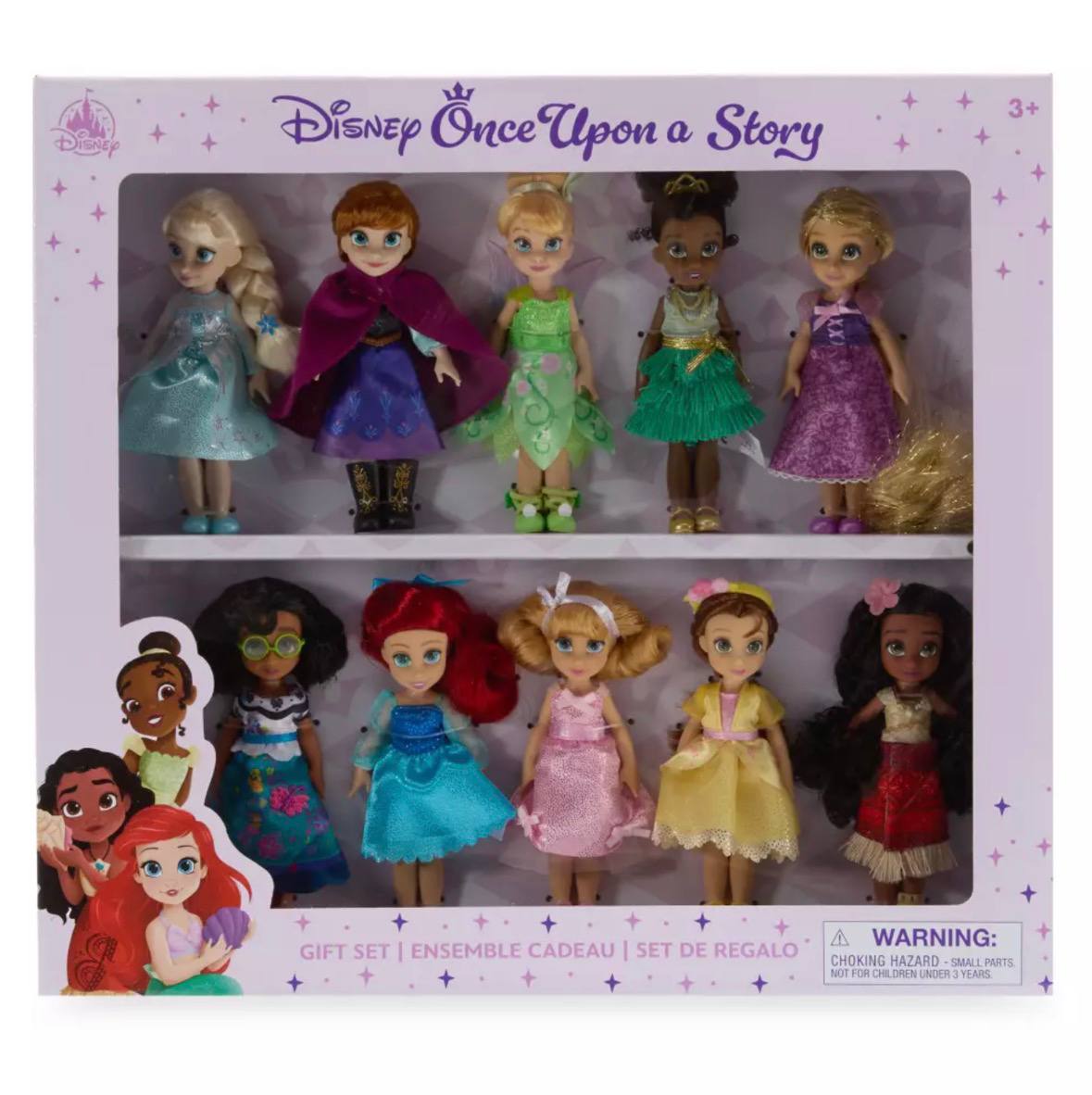 Disney - Disney Once Upon a Story Collection Mini Doll Gift Set – 5''