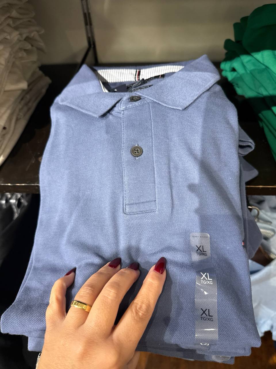 Tommy Masc- Camiseta Polo Regular Fit