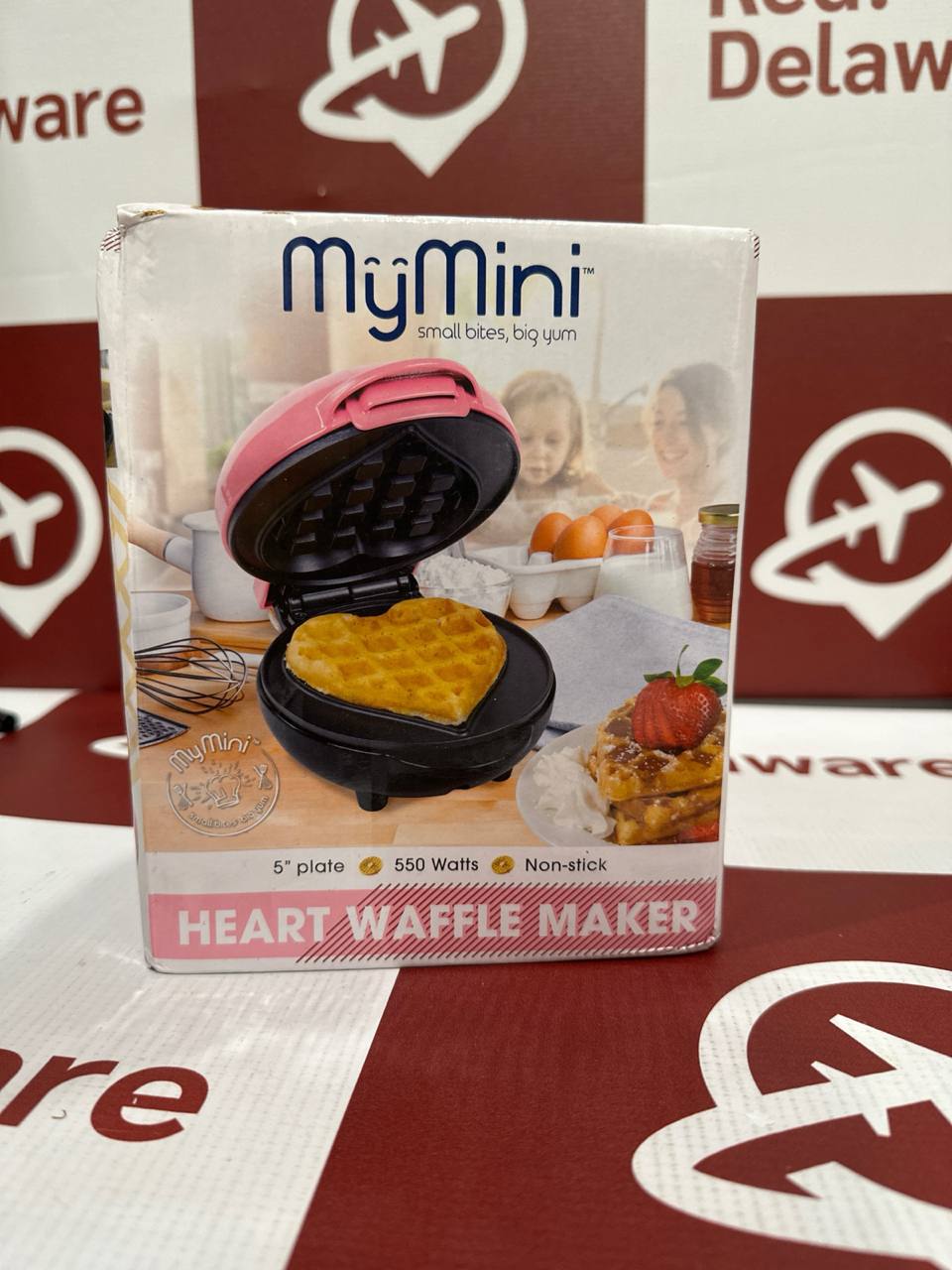 my mini heart waffle maker(C4)