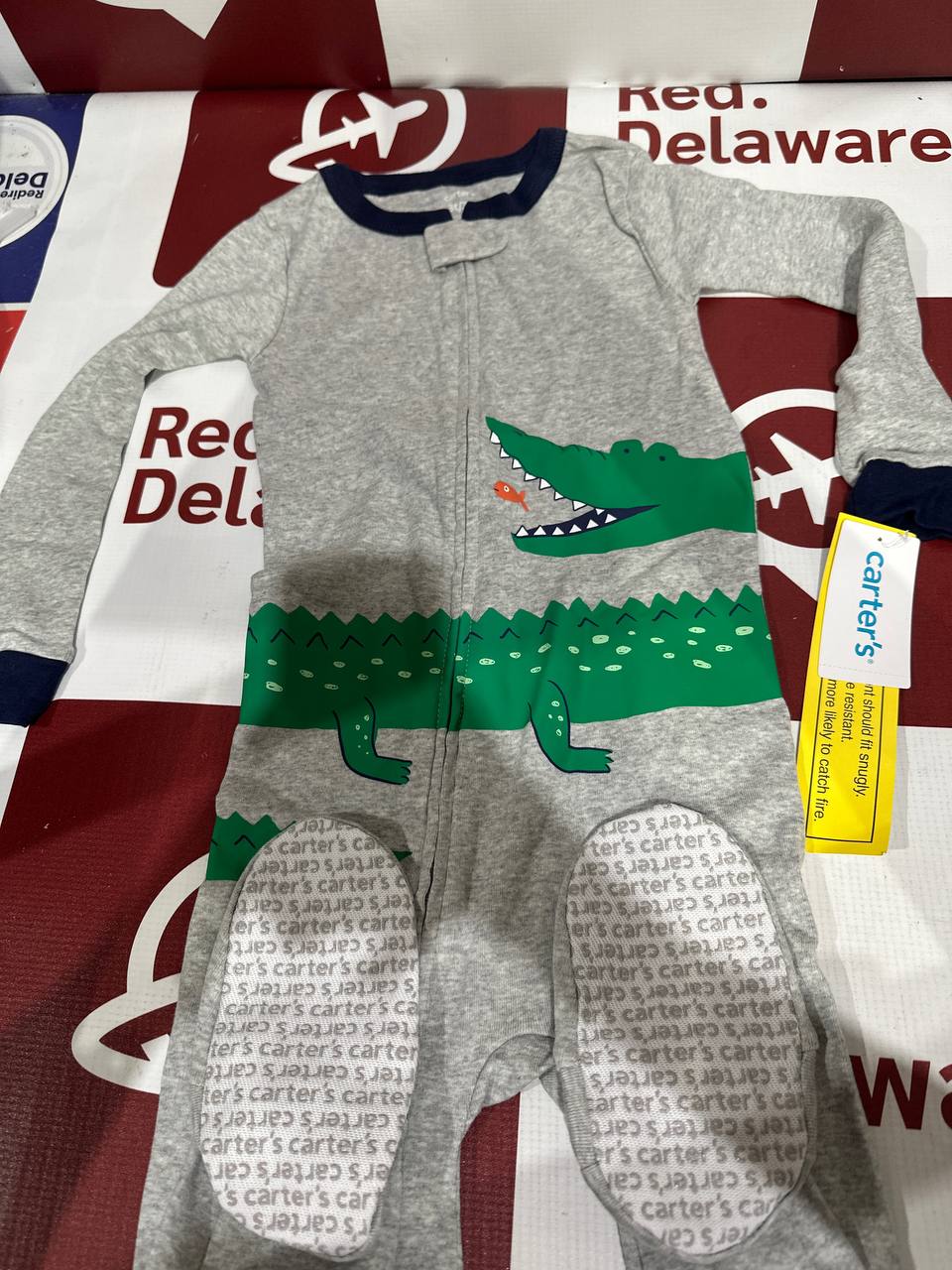 Carter’s macacao manga longa Jacare (D1)