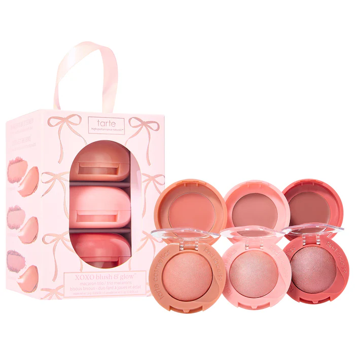 Sephora - tarte  xoxo blush & glow macaron set