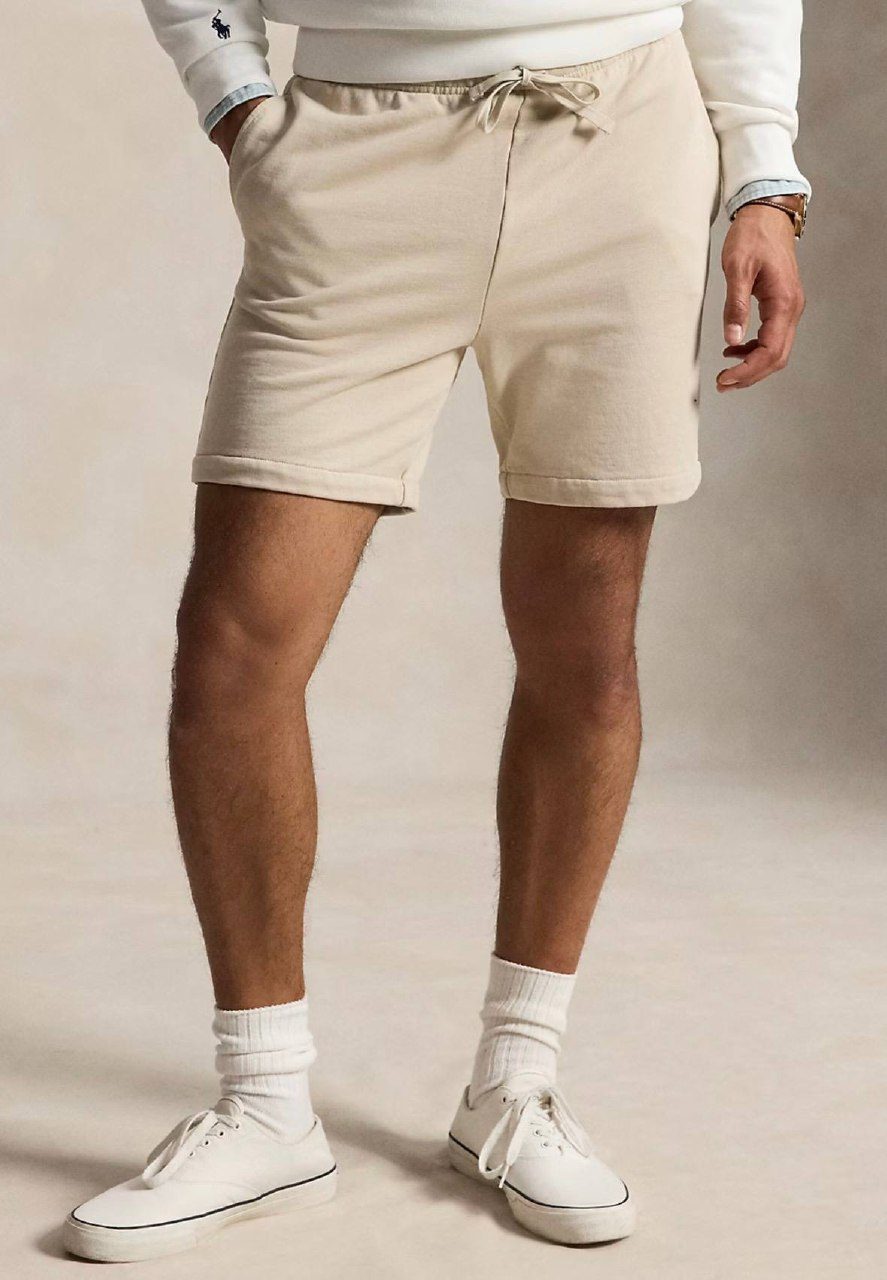 PRL Masc- 6.5-Inch Loopback Fleece Short