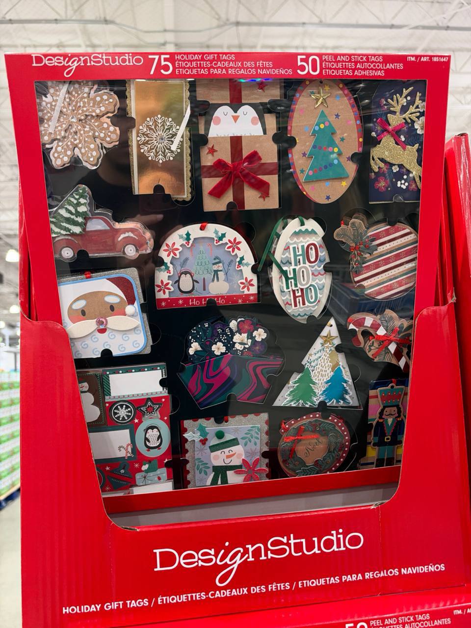 Costco- Design Studio Holiday Gift Tags