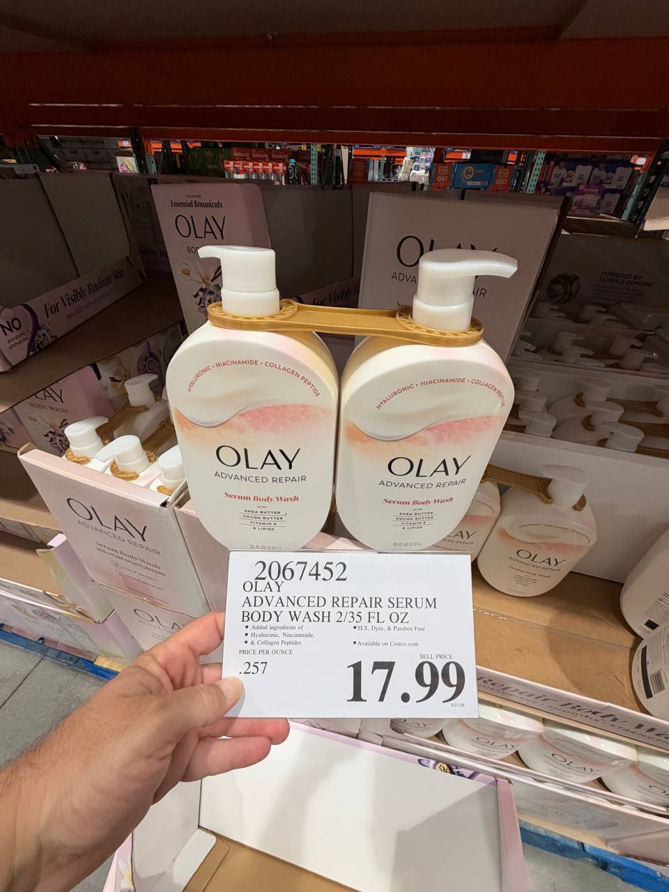 Costco - Olay Advanced Repair Serum Body Wash